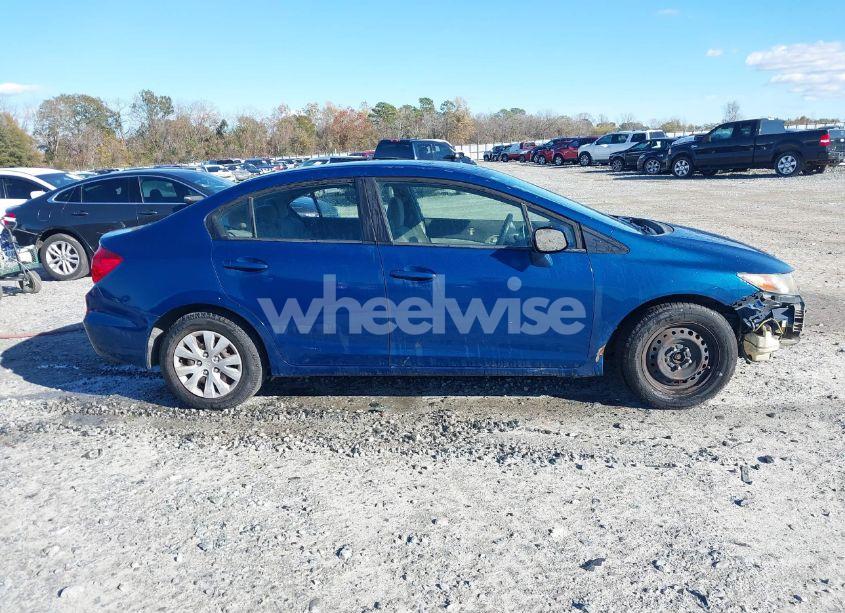 Photo 13 of 2012 Honda Civic LX (VIN 2HGFB2F54CH501042)