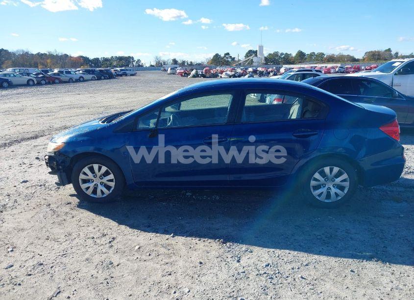 Photo 14 of 2012 Honda Civic LX (VIN 2HGFB2F54CH501042)