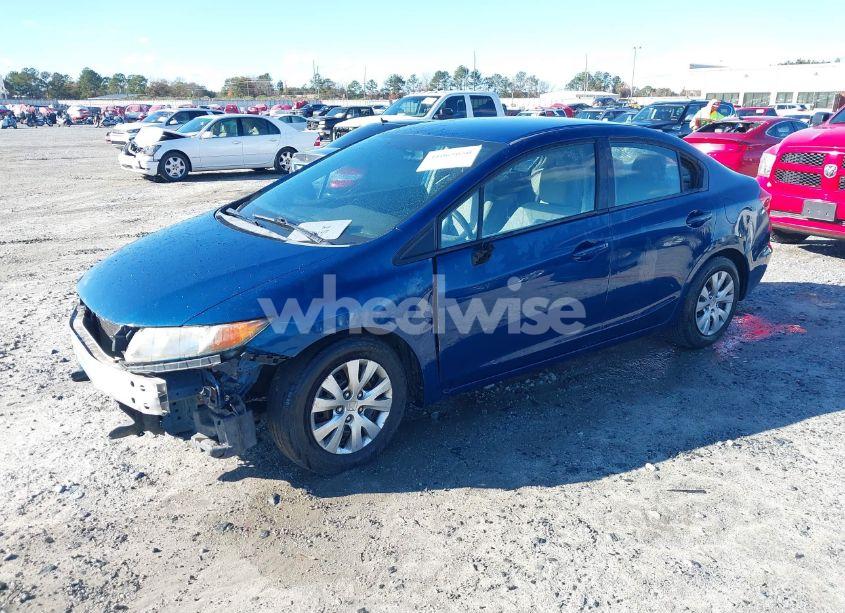 Photo 2 of 2012 Honda Civic LX (VIN 2HGFB2F54CH501042)