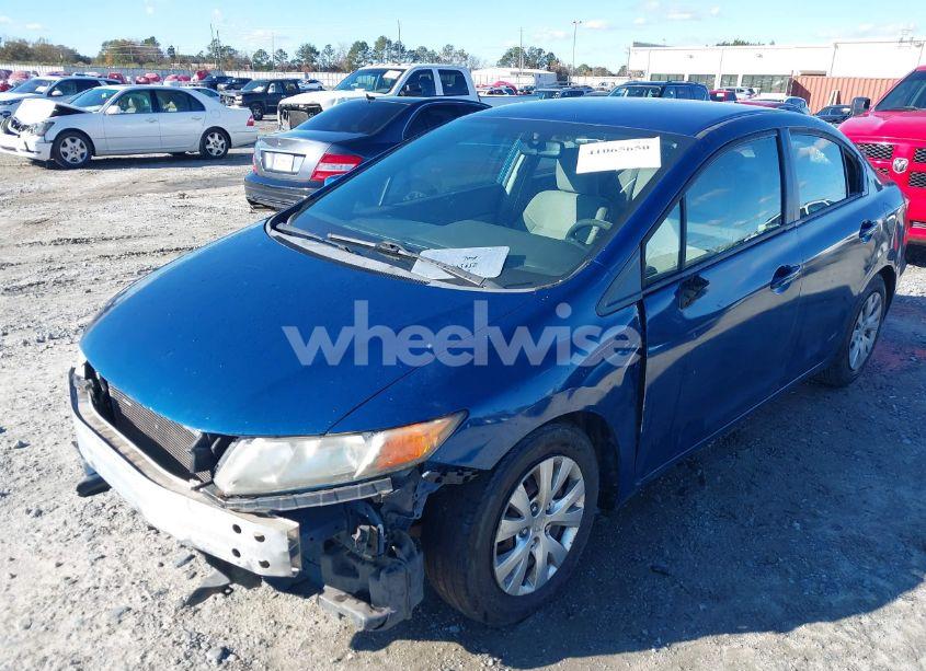 Photo 6 of 2012 Honda Civic LX (VIN 2HGFB2F54CH501042)