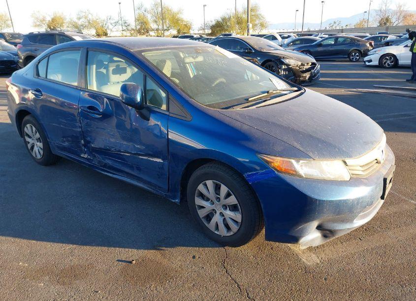 2012 Honda Civic LX (VIN 2HGFB2F54CH510212) main photo