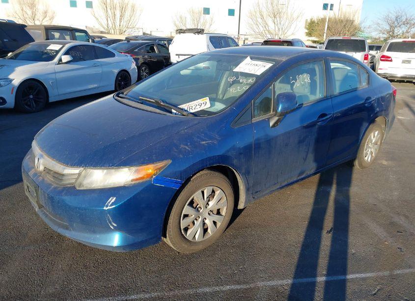 Photo 2 of 2012 Honda Civic LX (VIN 2HGFB2F54CH510212)