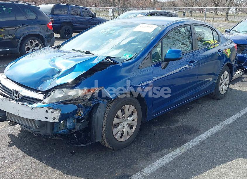 Photo 2 of 2012 Honda Civic LX (VIN 2HGFB2F54CH514518)