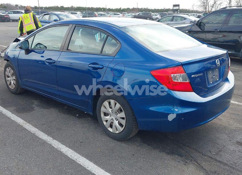 Photo 3 of 2012 Honda Civic LX (VIN 2HGFB2F54CH514518)