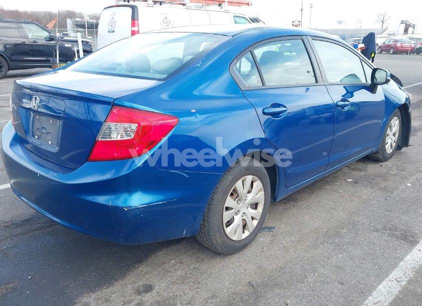 Photo 4 of 2012 Honda Civic LX (VIN 2HGFB2F54CH514518)