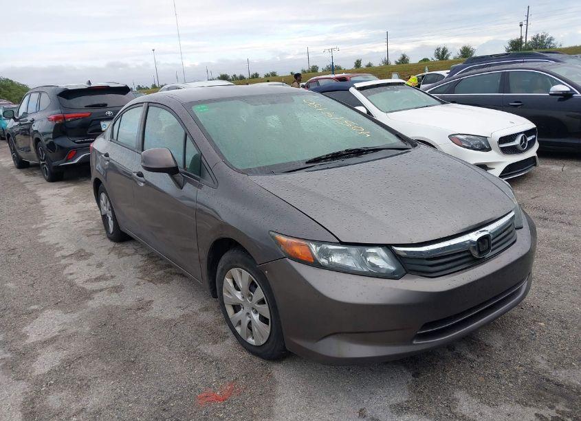 2012 Honda Civic LX (VIN 2HGFB2F54CH519069) main photo