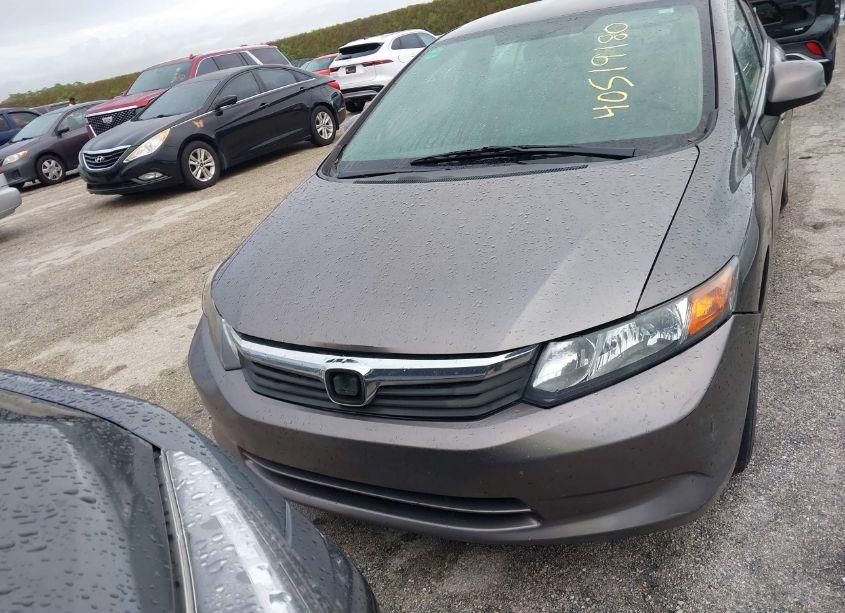 Photo 12 of 2012 Honda Civic LX (VIN 2HGFB2F54CH519069)