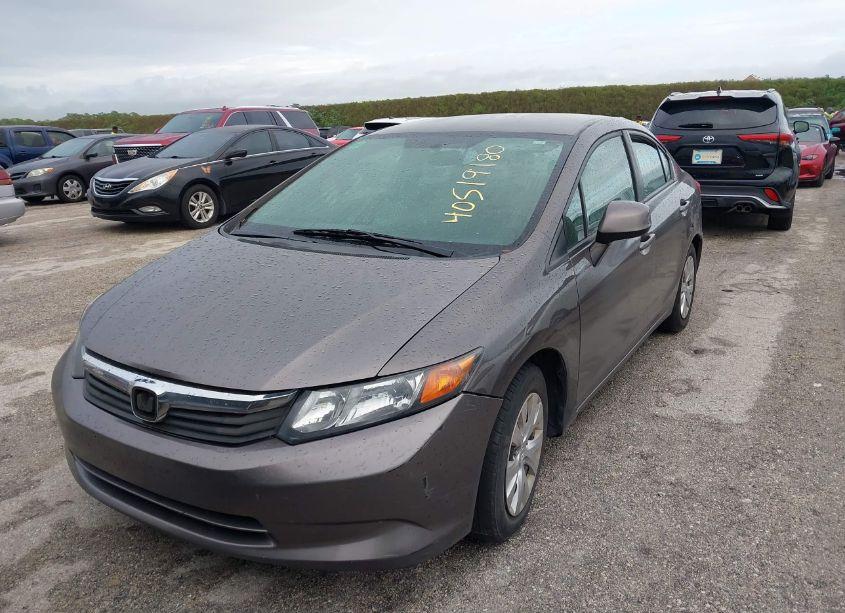 Photo 2 of 2012 Honda Civic LX (VIN 2HGFB2F54CH519069)