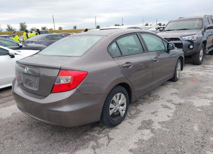 Photo 4 of 2012 Honda Civic LX (VIN 2HGFB2F54CH519069)