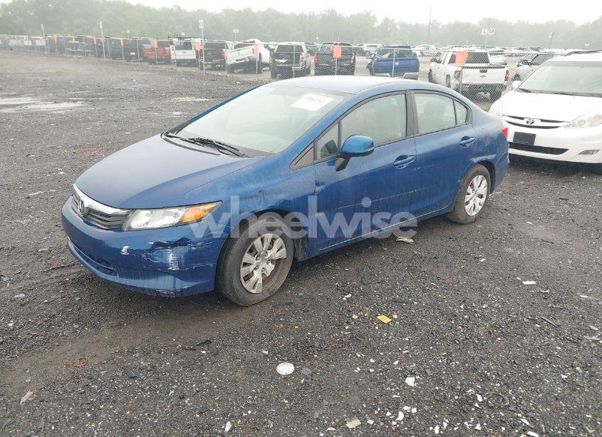 Photo 2 of 2012 Honda Civic LX (VIN 2HGFB2F54CH535126)