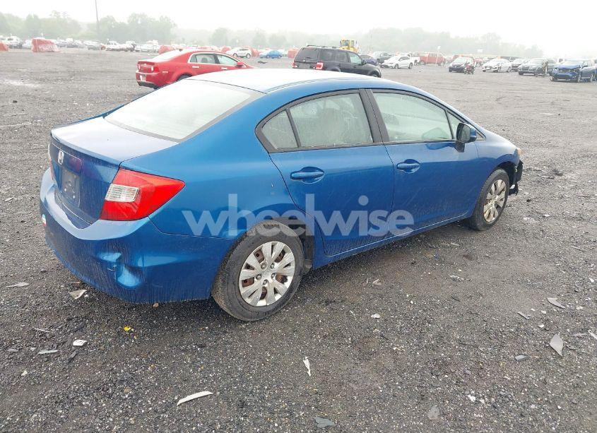 Photo 4 of 2012 Honda Civic LX (VIN 2HGFB2F54CH535126)