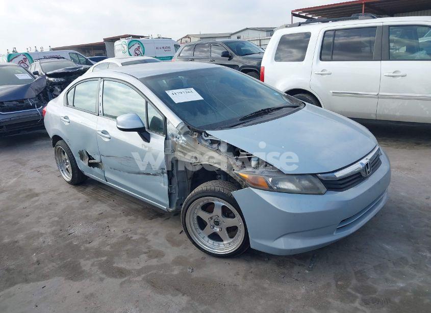 2012 Honda Civic LX (VIN 2HGFB2F54CH539841) main photo