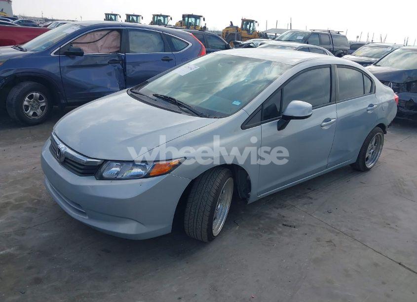 Photo 2 of 2012 Honda Civic LX (VIN 2HGFB2F54CH539841)