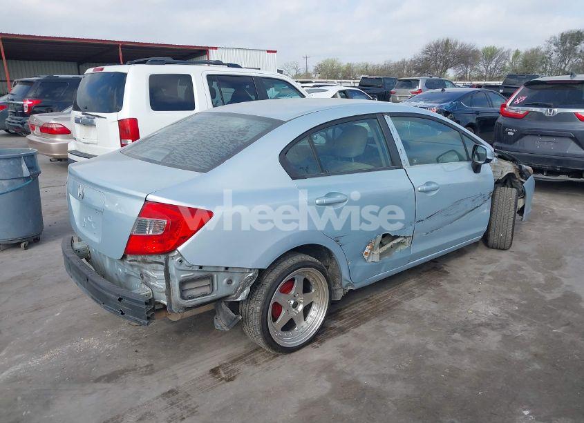Photo 4 of 2012 Honda Civic LX (VIN 2HGFB2F54CH539841)