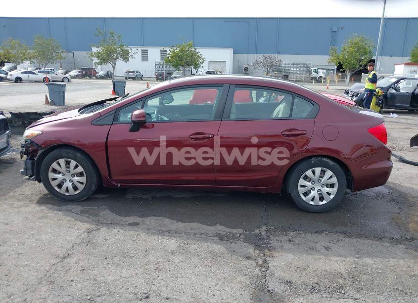 Photo 15 of 2012 Honda Civic LX (VIN 2HGFB2F54CH565310)