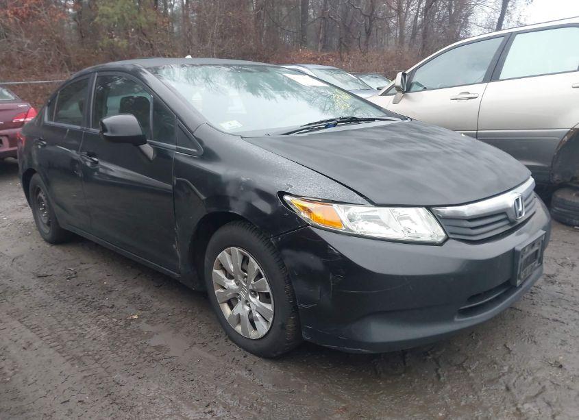 2012 Honda Civic LX (VIN 2HGFB2F54CH566943) main photo