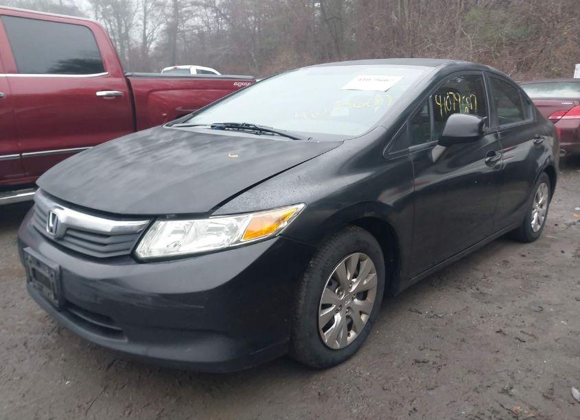 Photo 2 of 2012 Honda Civic LX (VIN 2HGFB2F54CH566943)