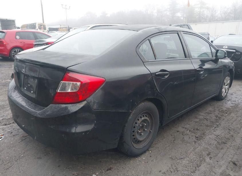 Photo 4 of 2012 Honda Civic LX (VIN 2HGFB2F54CH566943)