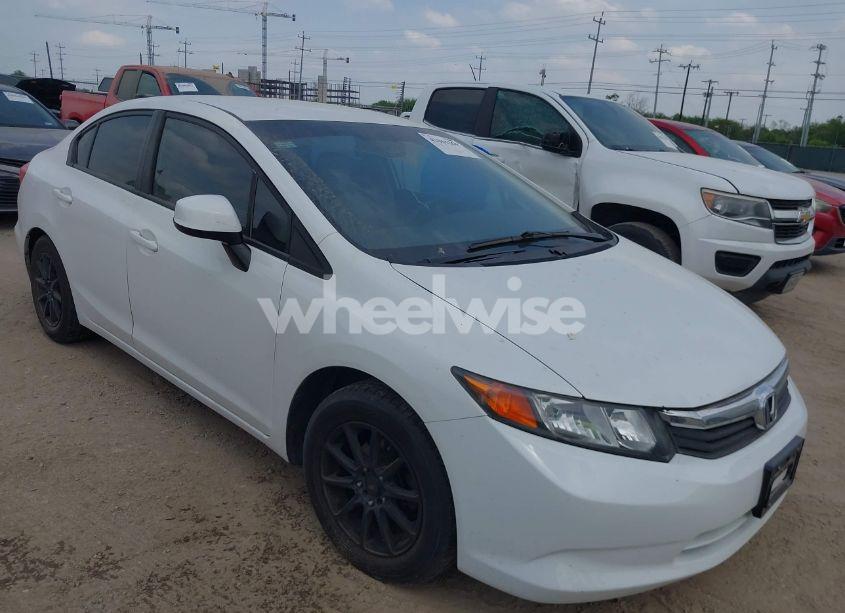 2012 Honda Civic LX (VIN 2HGFB2F54CH571236) main photo