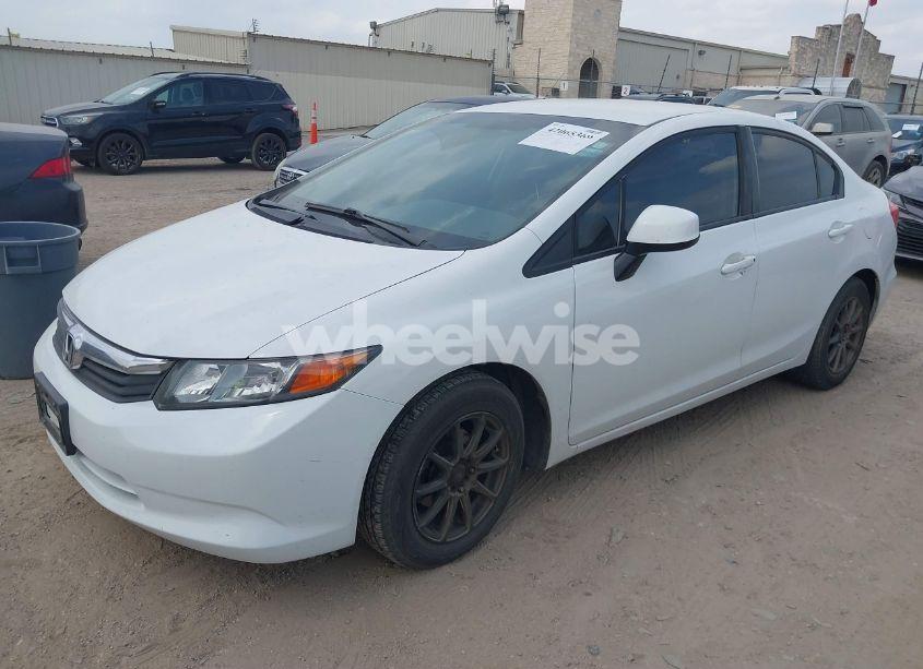 Photo 2 of 2012 Honda Civic LX (VIN 2HGFB2F54CH571236)