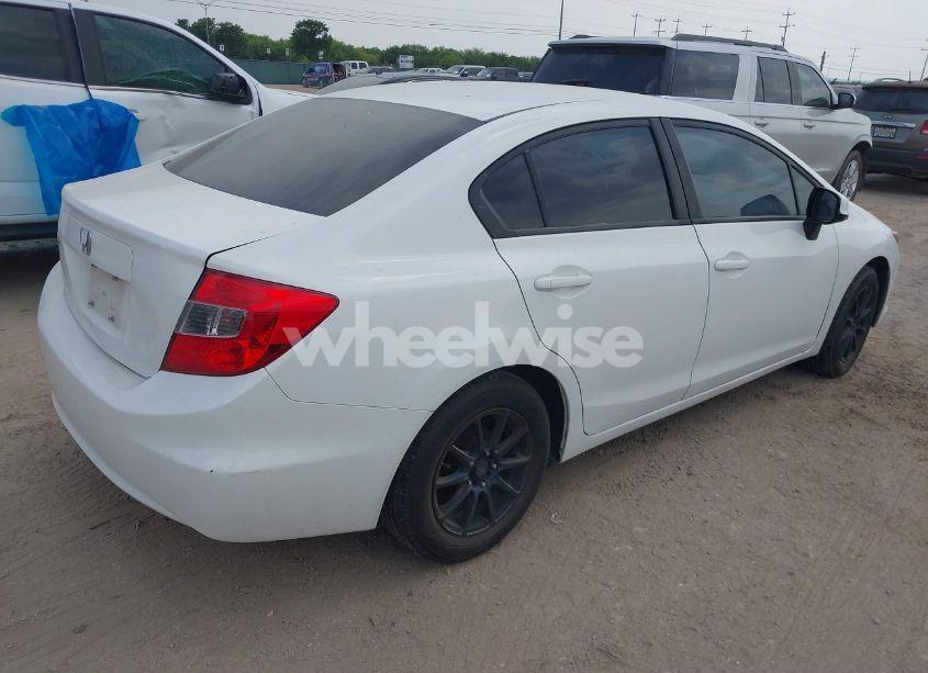 Photo 4 of 2012 Honda Civic LX (VIN 2HGFB2F54CH571236)