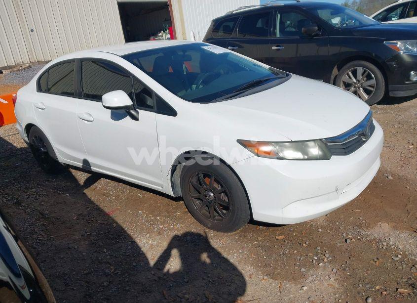 2012 Honda Civic LX (VIN 2HGFB2F54CH581345) main photo
