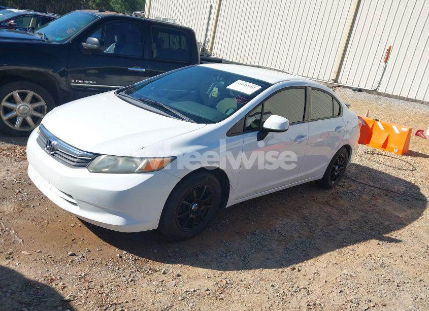 Photo 2 of 2012 Honda Civic LX (VIN 2HGFB2F54CH581345)