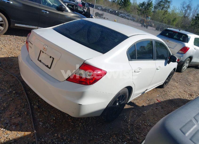 Photo 4 of 2012 Honda Civic LX (VIN 2HGFB2F54CH581345)