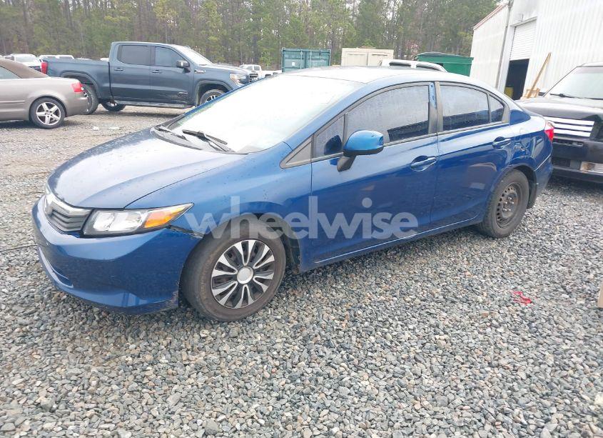 Photo 2 of 2012 Honda Civic LX (VIN 2HGFB2F54CH581524)