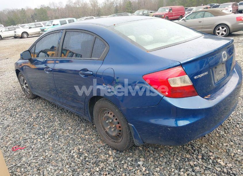 Photo 3 of 2012 Honda Civic LX (VIN 2HGFB2F54CH581524)