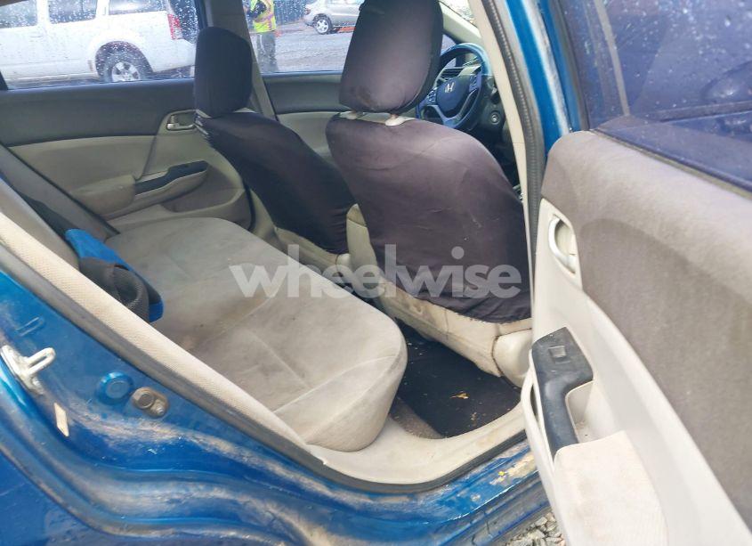 Photo 8 of 2012 Honda Civic LX (VIN 2HGFB2F54CH581524)