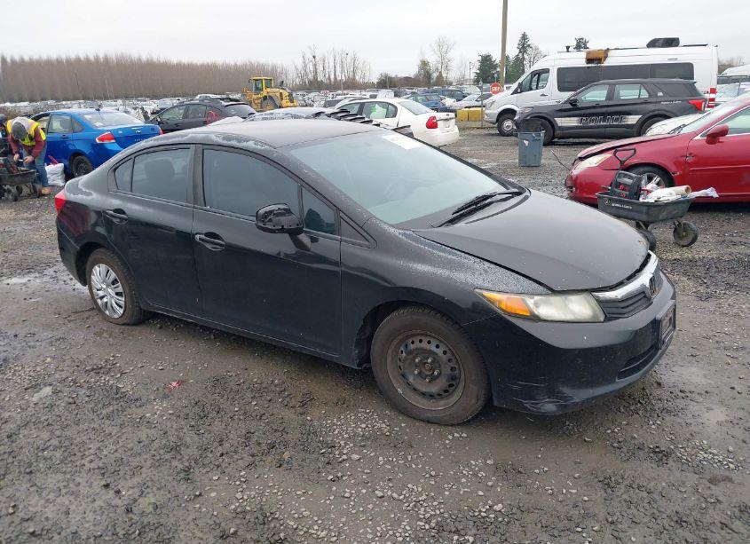 2012 Honda Civic SDN LX (VIN 2HGFB2F54CH598551) main photo