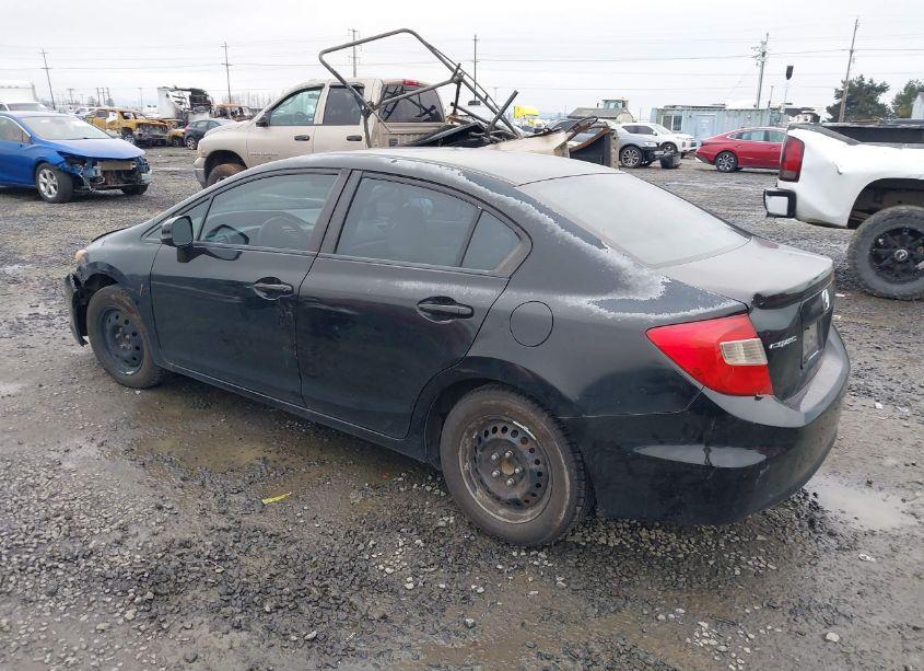 Photo 3 of 2012 Honda Civic SDN LX (VIN 2HGFB2F54CH598551)