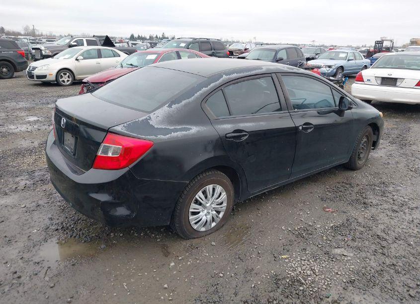 Photo 4 of 2012 Honda Civic SDN LX (VIN 2HGFB2F54CH598551)