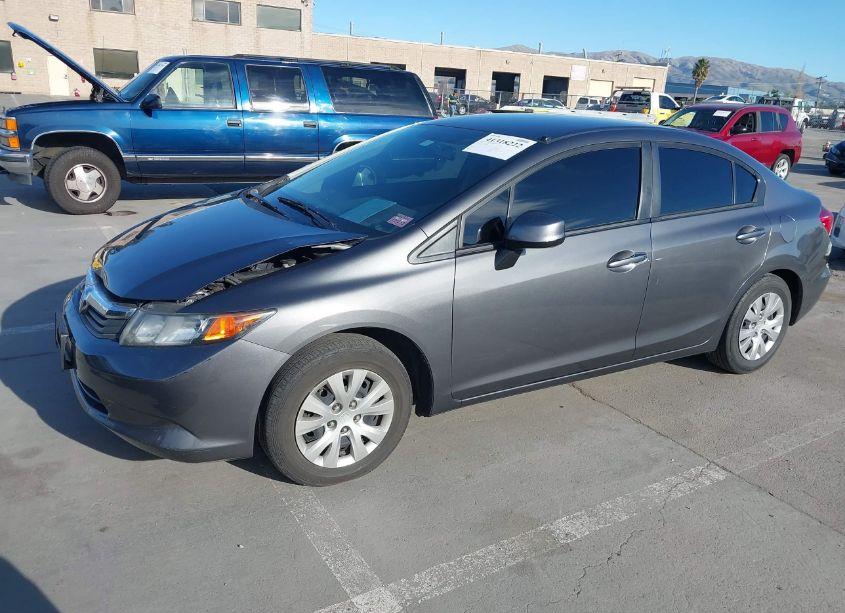 Photo 2 of 2012 Honda Civic LX (VIN 2HGFB2F54CH599361)