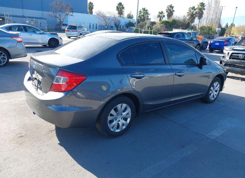 Photo 4 of 2012 Honda Civic LX (VIN 2HGFB2F54CH599361)