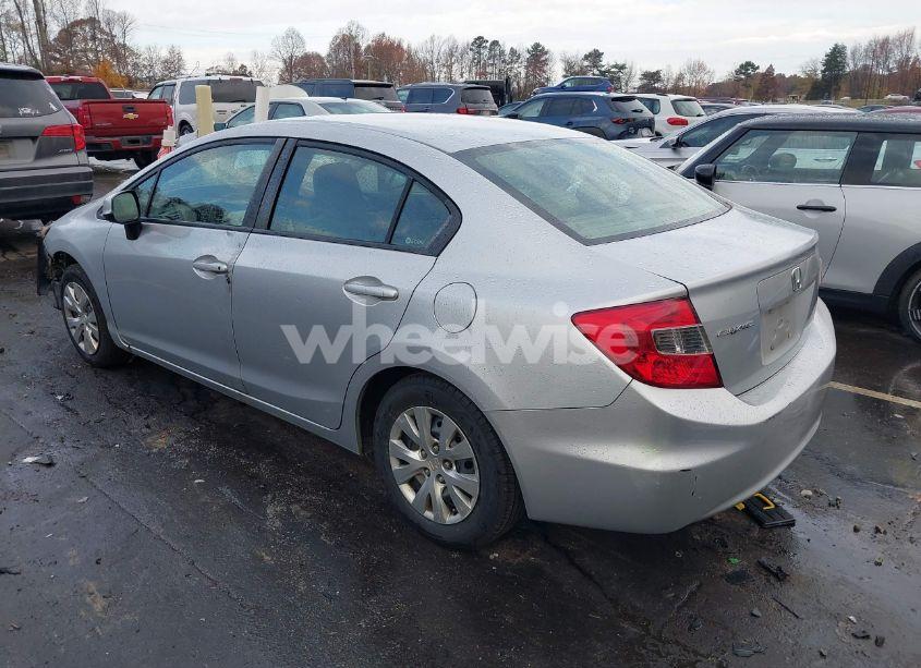 Photo 3 of 2012 Honda Civic LX (VIN 2HGFB2F54CH600833)