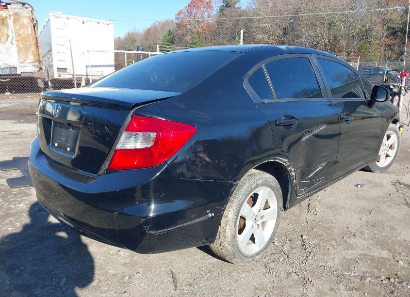 Photo 4 of 2012 Honda Civic LX (VIN 2HGFB2F54CH601934)