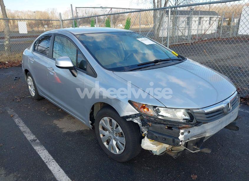 2012 Honda Civic LX (VIN 2HGFB2F54CH606759) main photo