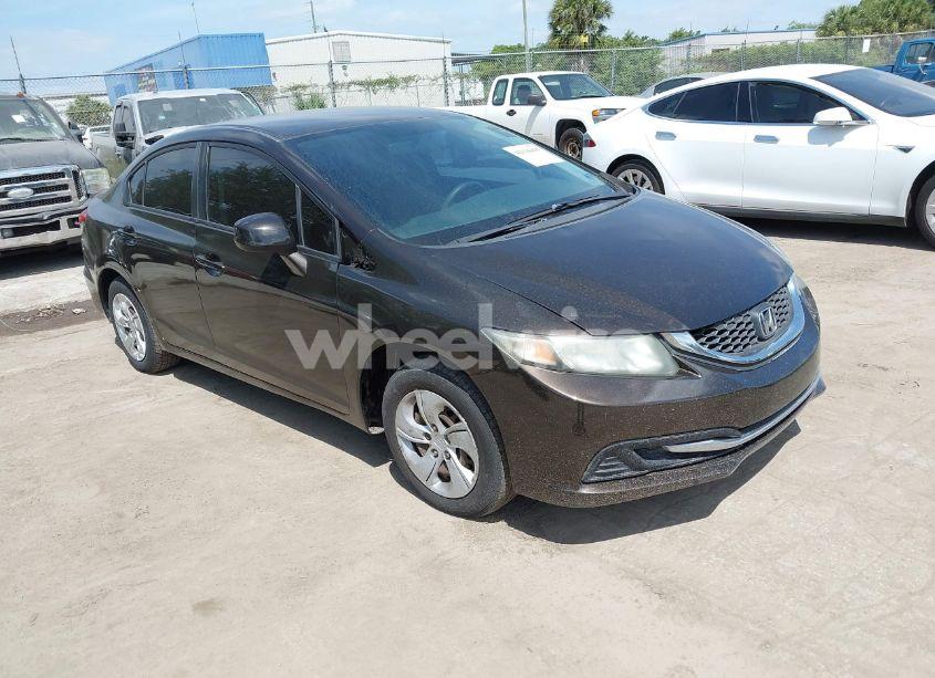 2013 Honda Civic LX (VIN 2HGFB2F54DH511717) main photo