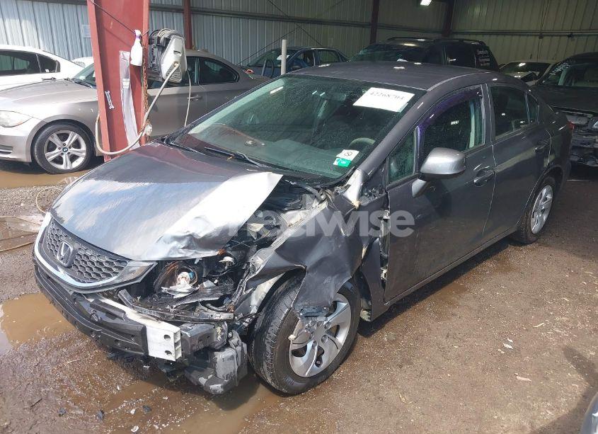 Photo 2 of 2013 Honda Civic LX (VIN 2HGFB2F54DH538058)