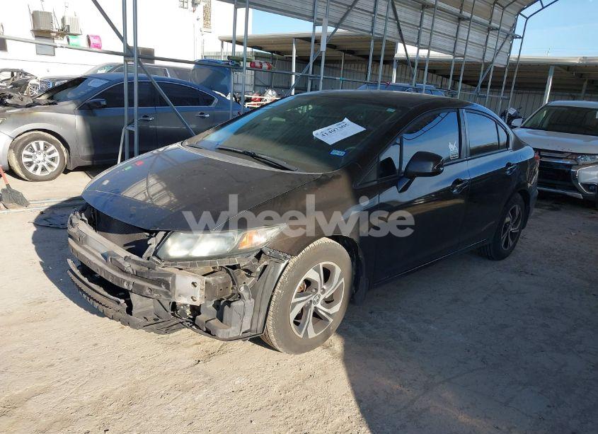 Photo 2 of 2013 Honda Civic LX (VIN 2HGFB2F54DH546970)