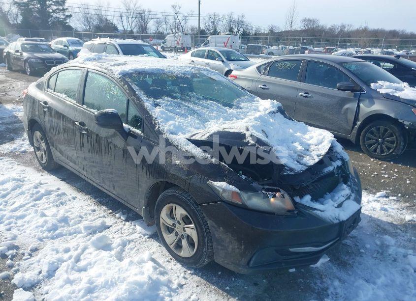 2013 Honda Civic LX (VIN 2HGFB2F54DH567799) main photo