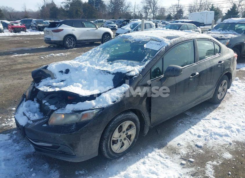 Photo 2 of 2013 Honda Civic LX (VIN 2HGFB2F54DH567799)