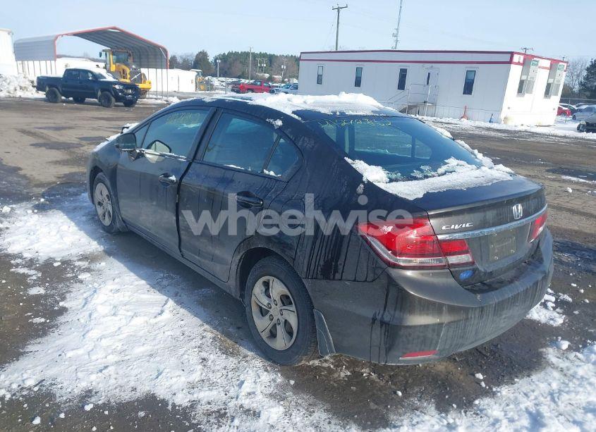 Photo 3 of 2013 Honda Civic LX (VIN 2HGFB2F54DH567799)