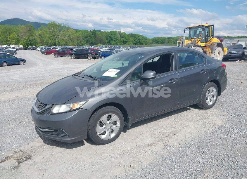 Photo 2 of 2013 Honda Civic LX (VIN 2HGFB2F54DH574932)