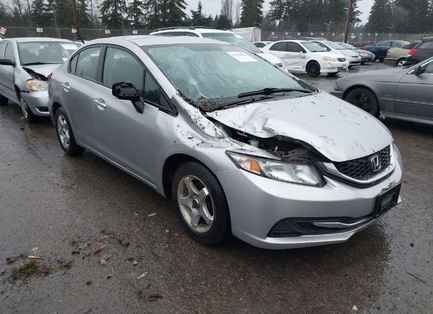 2013 Honda Civic LX (VIN 2HGFB2F54DH584926) main photo