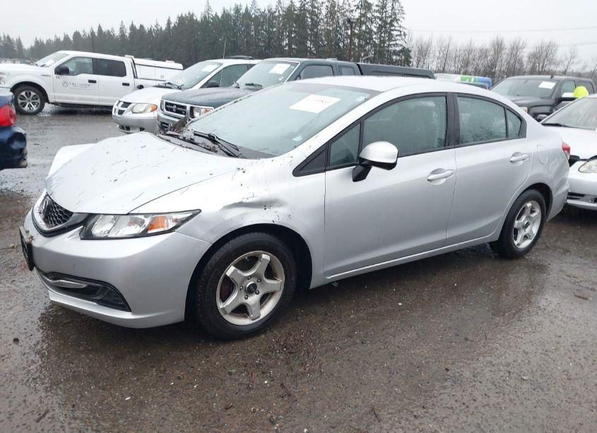 Photo 2 of 2013 Honda Civic LX (VIN 2HGFB2F54DH584926)