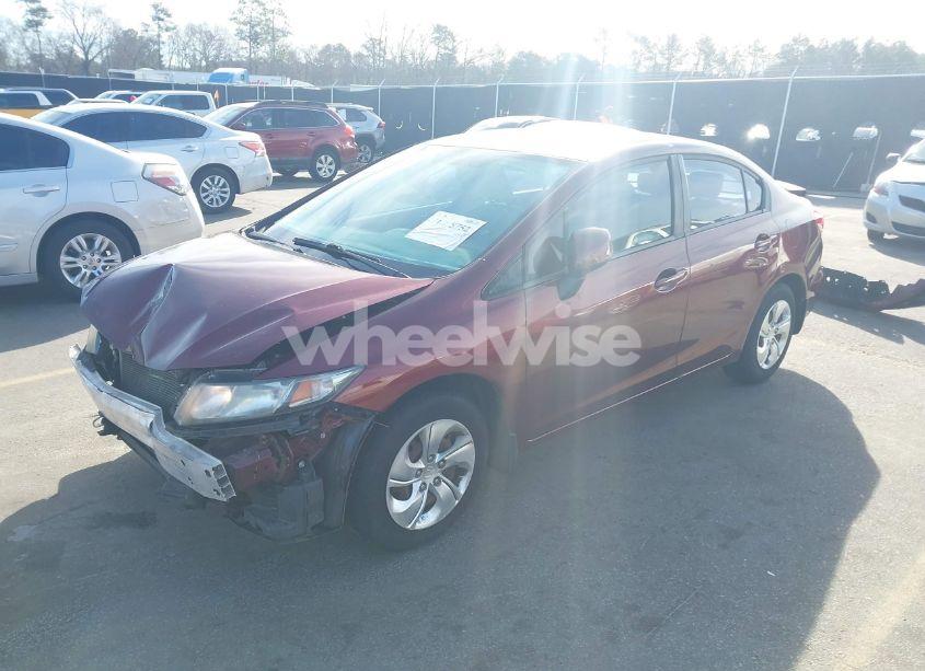 Photo 2 of 2013 Honda Civic LX (VIN 2HGFB2F54DH585025)