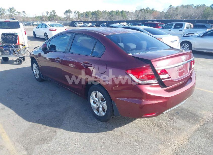 Photo 3 of 2013 Honda Civic LX (VIN 2HGFB2F54DH585025)